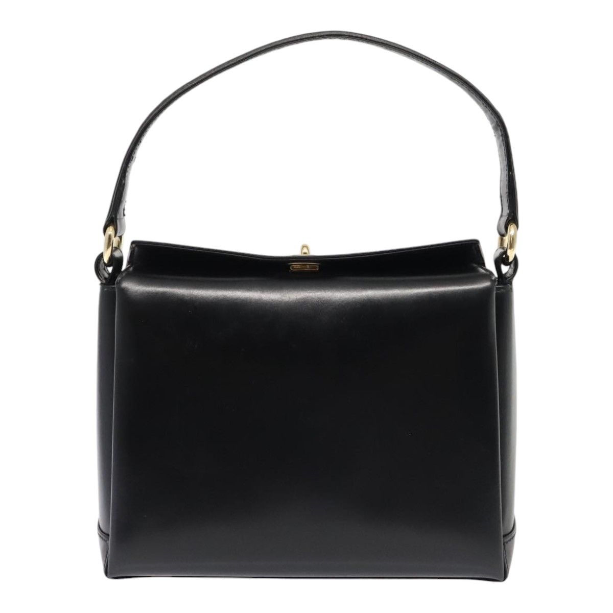 Gucci Black Leather Handbag (Pre-Owned) Size ONE SIZE - 12 Thumbnail