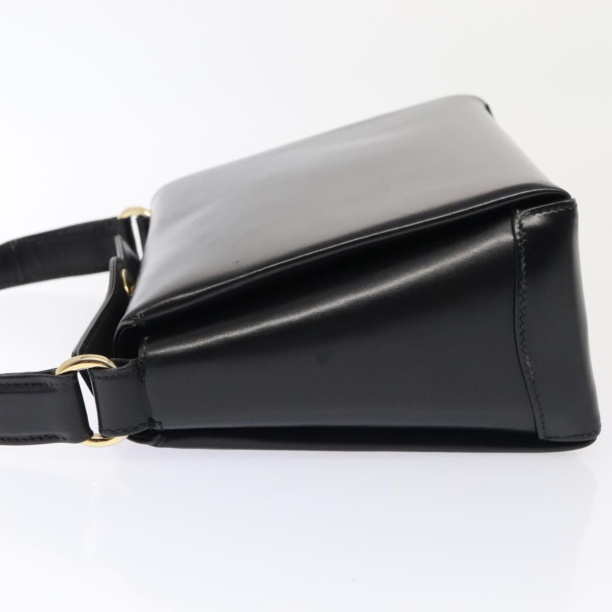 Gucci Black Leather Handbag (Pre-Owned) Size ONE SIZE - 13 Thumbnail