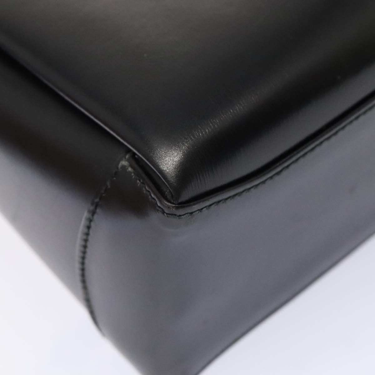 Gucci Black Leather Handbag (Pre-Owned) Size ONE SIZE - 9 Thumbnail