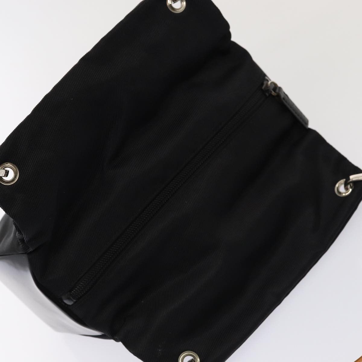 Gucci Bamboo Black Synthetic Handbag (Pre-Owned) Size ONE SIZE - 9 Thumbnail