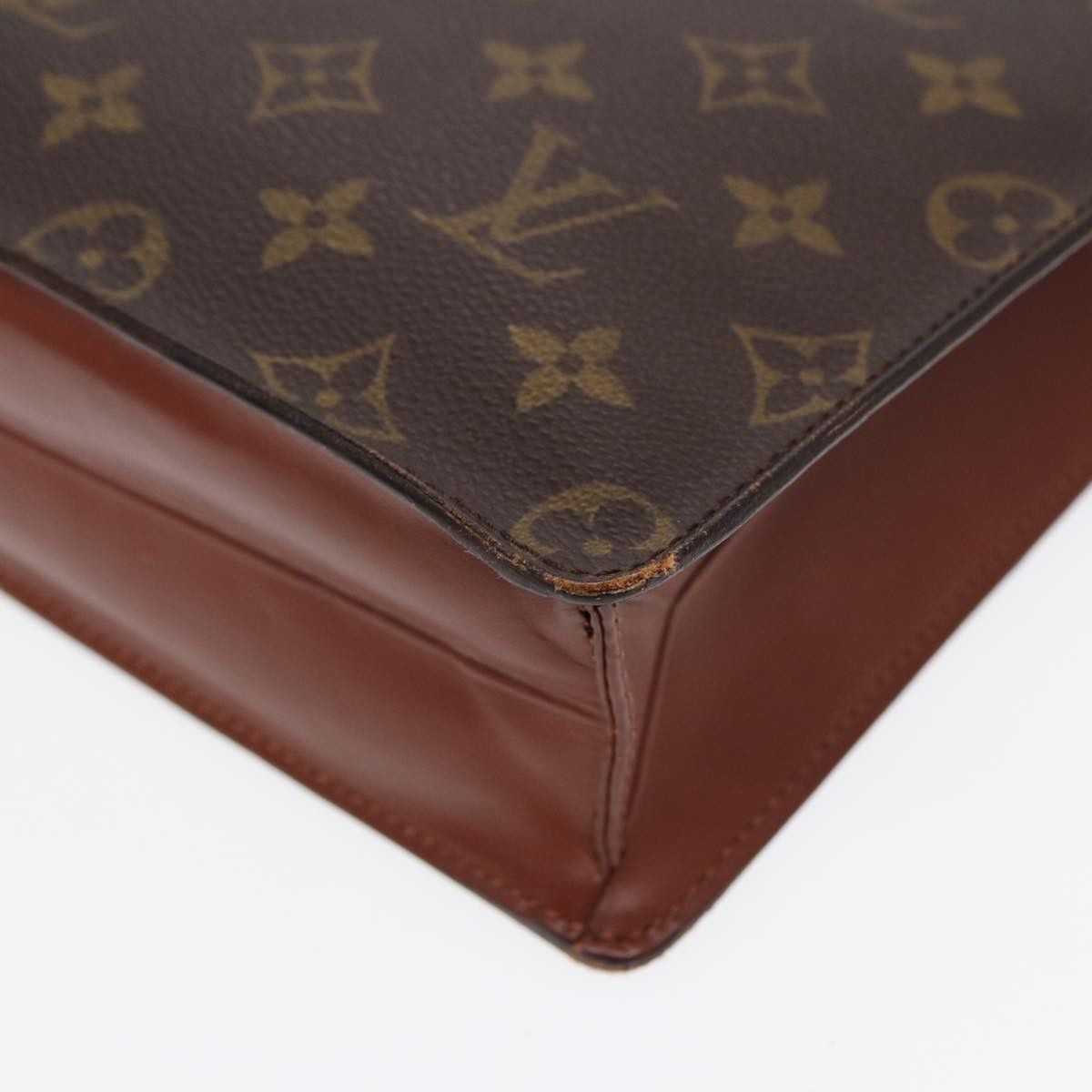 Louis Vuitton Trousse De Toilette Brown Canvas Clutch Bag (Pre-Owned) Size ONE SIZE - 7 Thumbnail