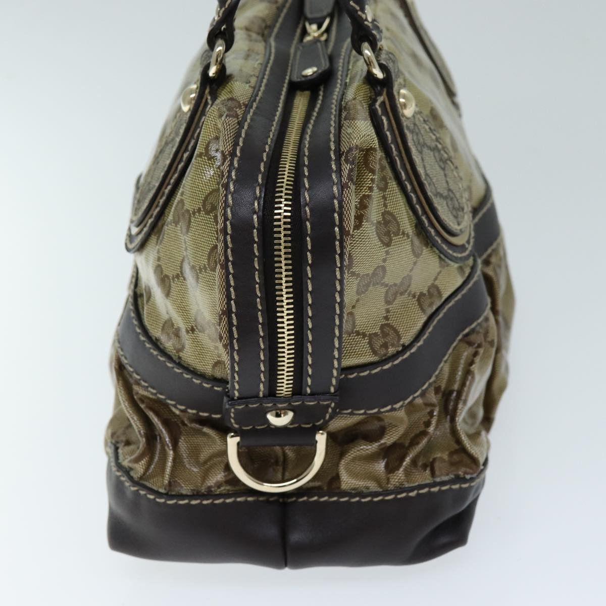 Gucci Gg Canvas Beige Canvas Handbag (Pre-Owned) Size ONE SIZE - 9 Thumbnail
