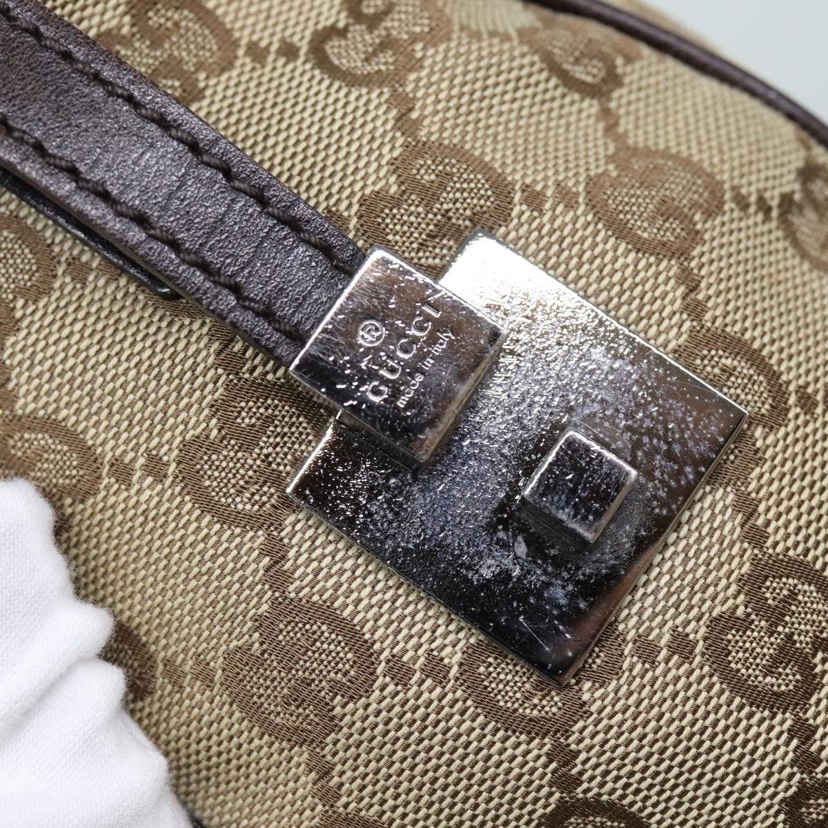 Gucci Gg Canvas Beige Canvas Handbag (Pre-Owned) Size ONE SIZE - 17 Thumbnail