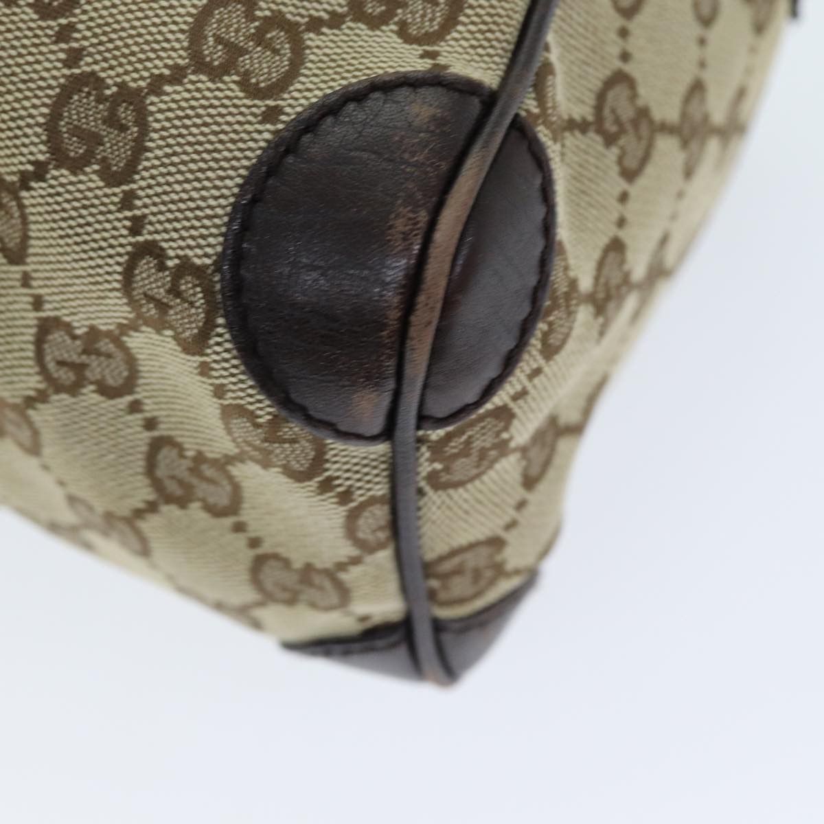 Gucci Gg Canvas Beige Canvas Handbag (Pre-Owned) Size ONE SIZE - 15 Thumbnail