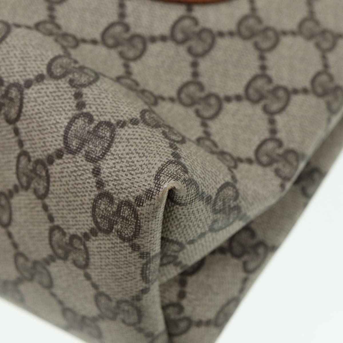 Gucci Gg Supreme Beige Canvas Tote Bag (Pre-Owned) Size ONE SIZE - 8 Thumbnail