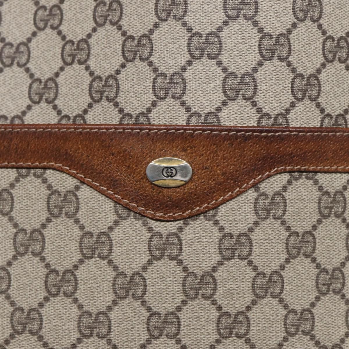 Gucci Gg Supreme Beige Canvas Tote Bag (Pre-Owned) Size ONE SIZE - 17 Thumbnail