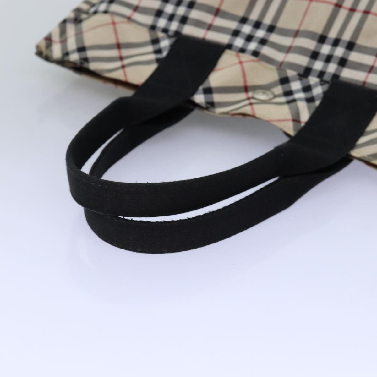Burberry Nova Check Beige Synthetic Handbag (Pre-Owned) Size ONE SIZE - 11 Thumbnail