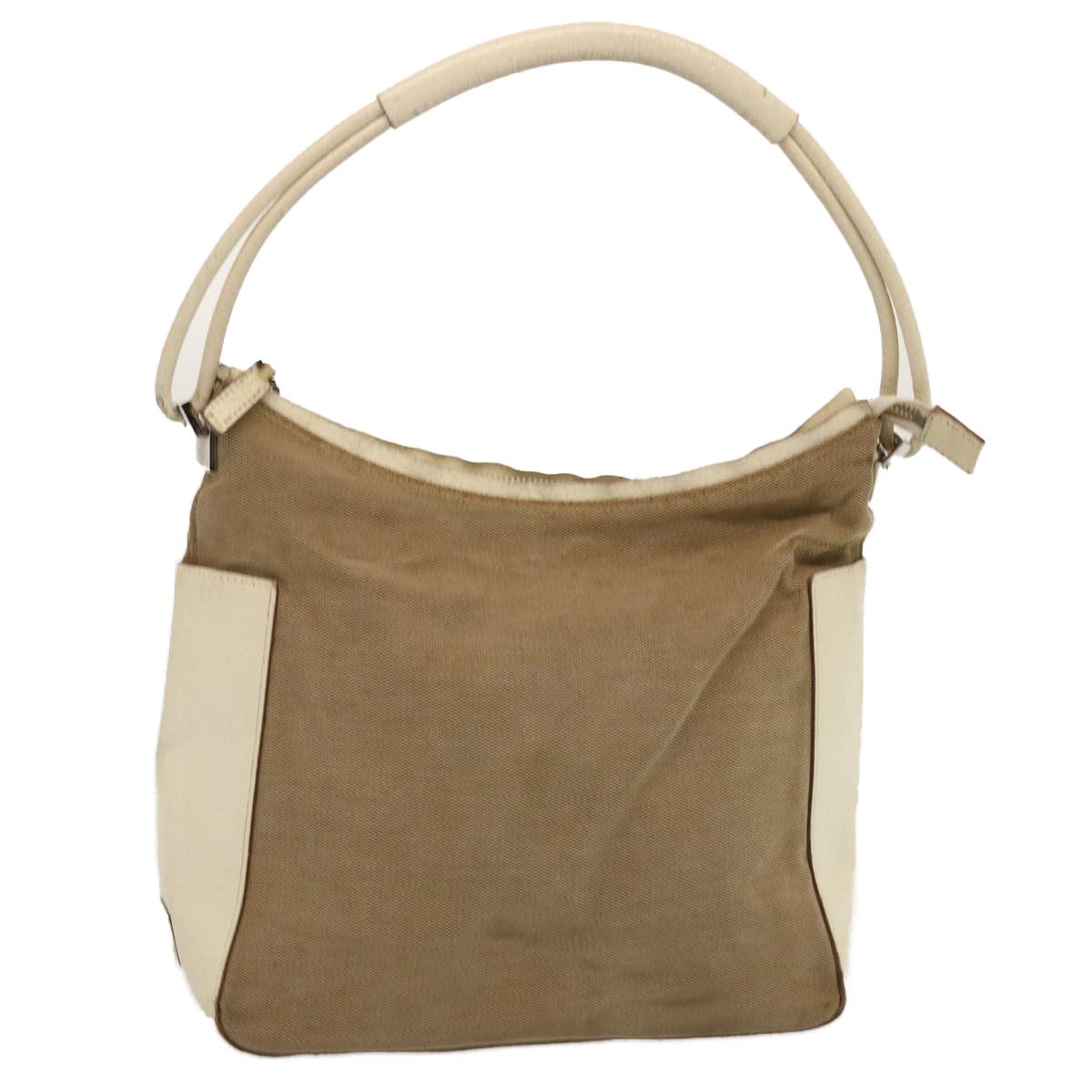 Gucci Beige Canvas Shoulder Bag (Pre-Owned) Size ONE SIZE - 14 Thumbnail