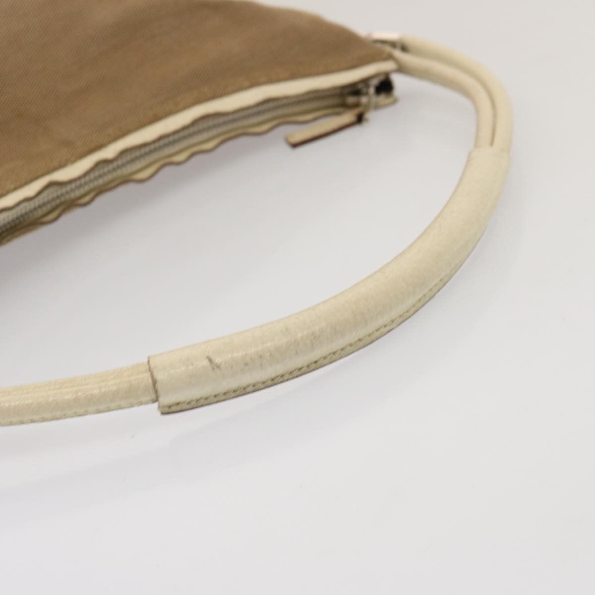 Gucci Beige Canvas Shoulder Bag (Pre-Owned) Size ONE SIZE - 10 Thumbnail