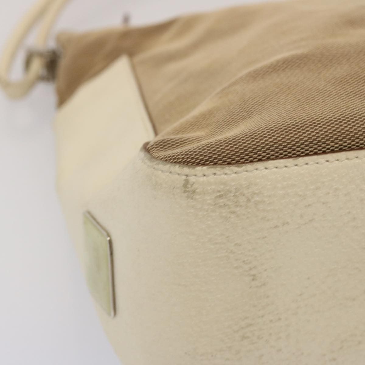 Gucci Beige Canvas Shoulder Bag (Pre-Owned) Size ONE SIZE - 12 Thumbnail