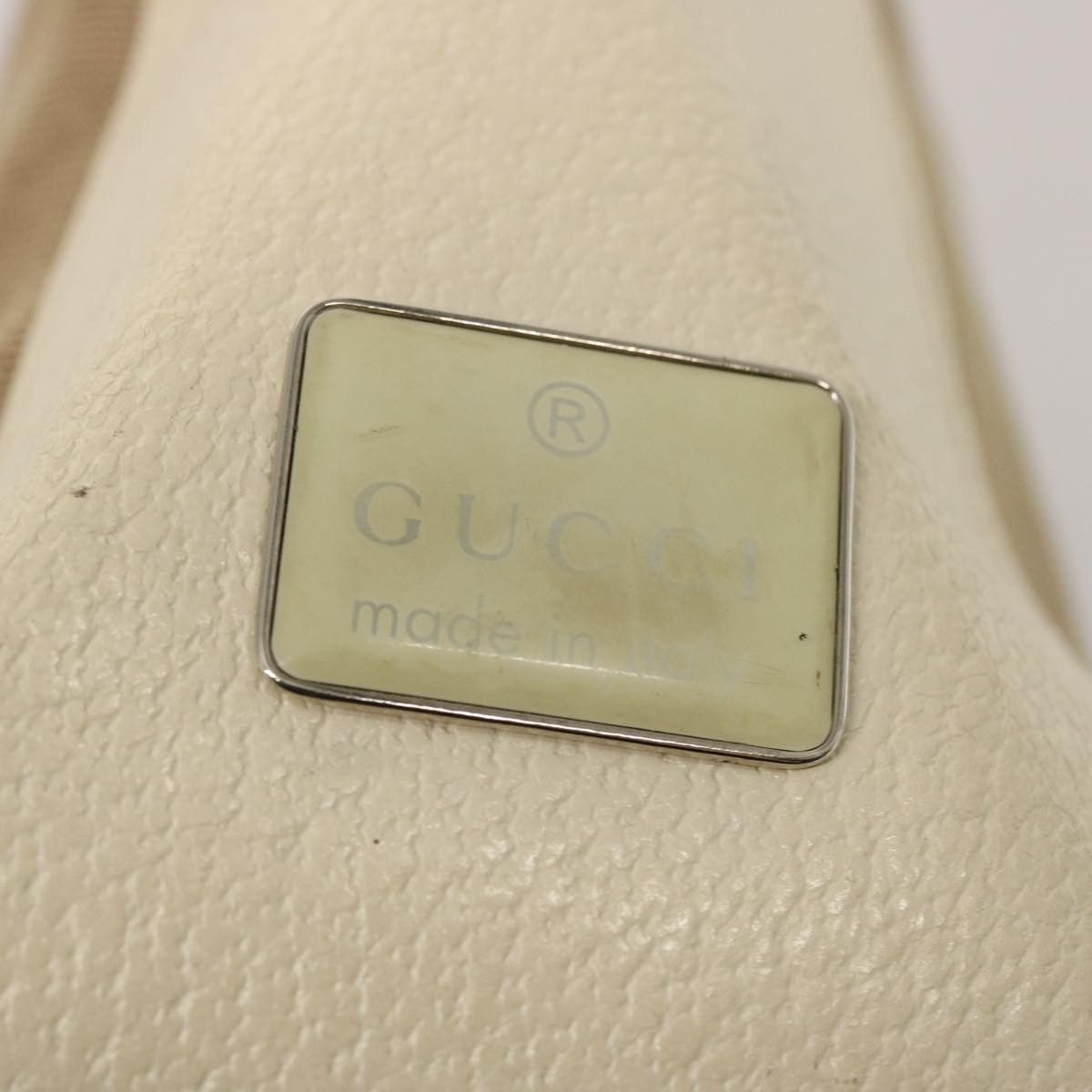Gucci Beige Canvas Shoulder Bag (Pre-Owned) Size ONE SIZE - 17 Thumbnail