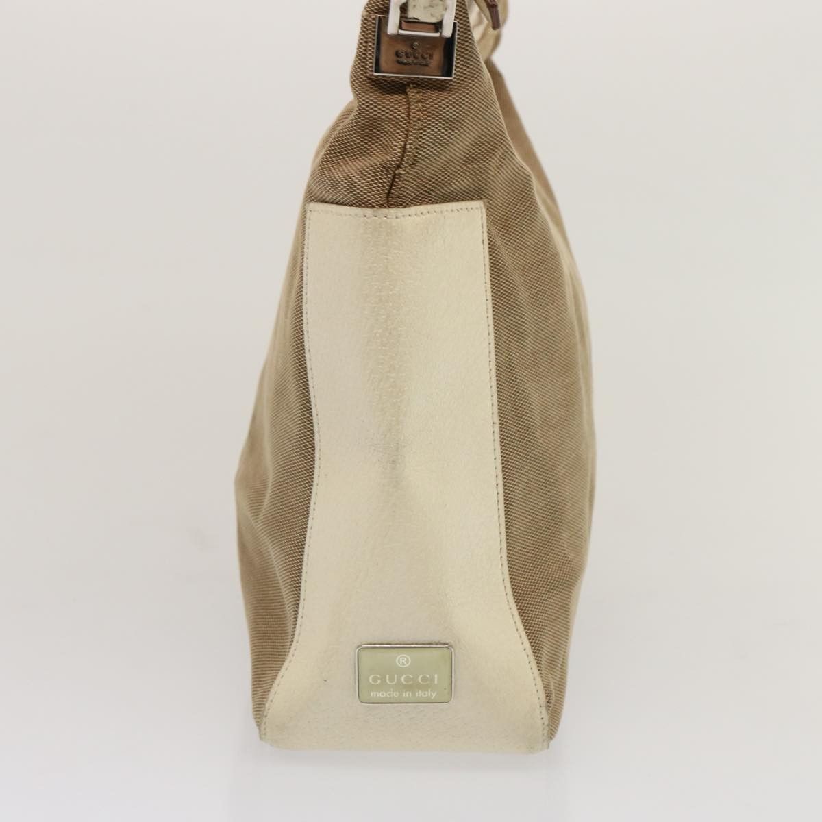 Gucci Beige Canvas Shoulder Bag (Pre-Owned) Size ONE SIZE - 8 Thumbnail