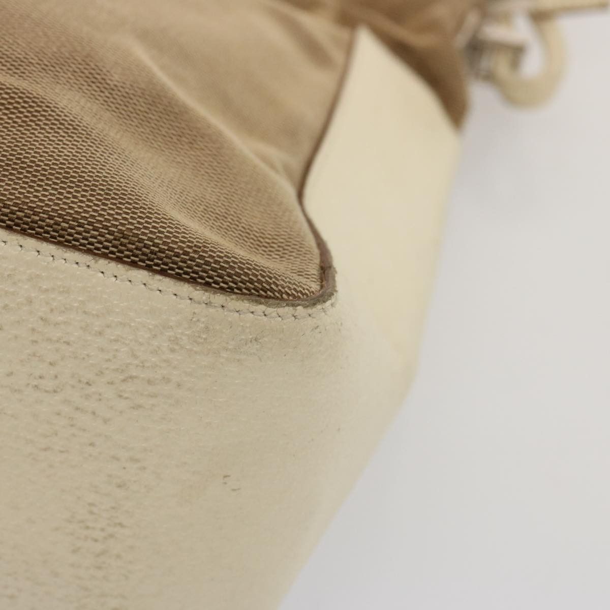 Gucci Beige Canvas Shoulder Bag (Pre-Owned) Size ONE SIZE - 13 Thumbnail