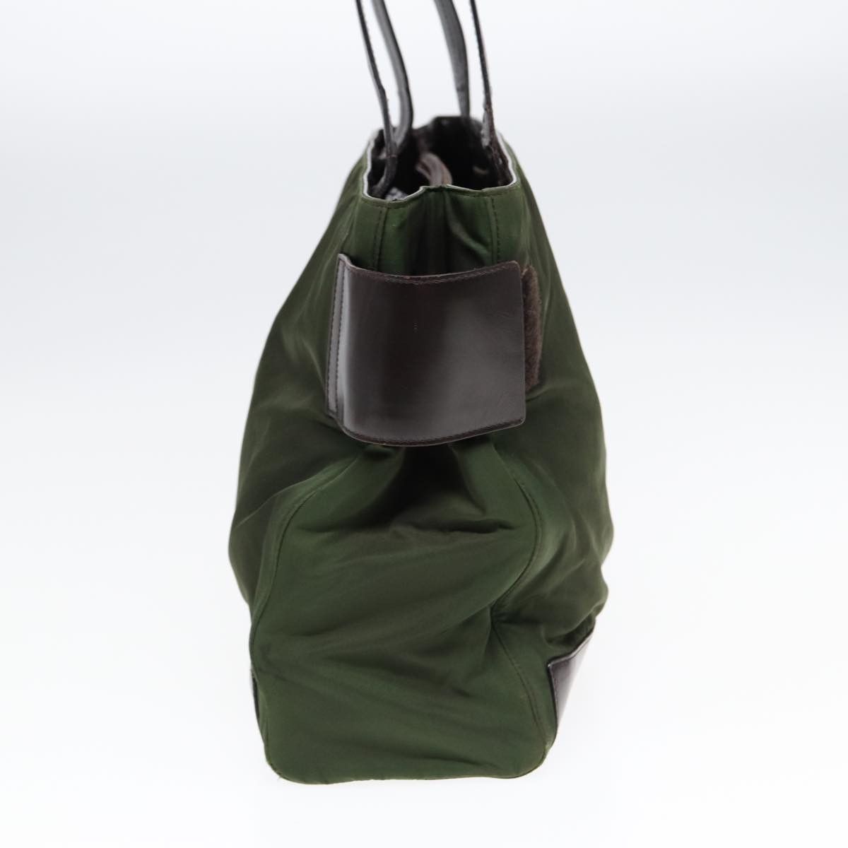 Prada Tessuto Khaki Synthetic Tote Bag (Pre-Owned) Size ONE SIZE - 9 Thumbnail