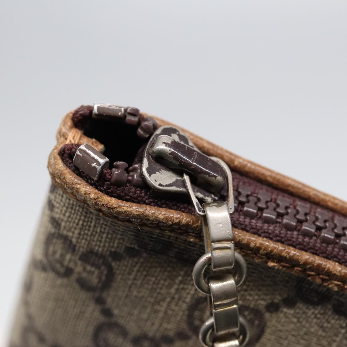 Gucci Gg Canvas Beige Canvas Clutch Bag (Pre-Owned) Size ONE SIZE - 5 Thumbnail
