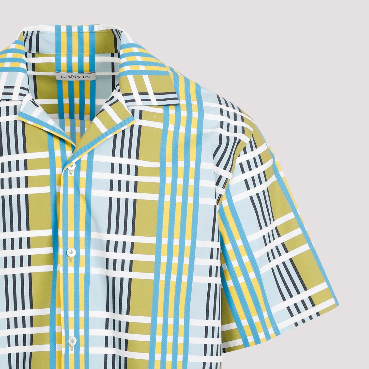 Lanvin Lanvin Printed Bowling Shirt Size US XL / EU 56 / 4 - 3 Thumbnail