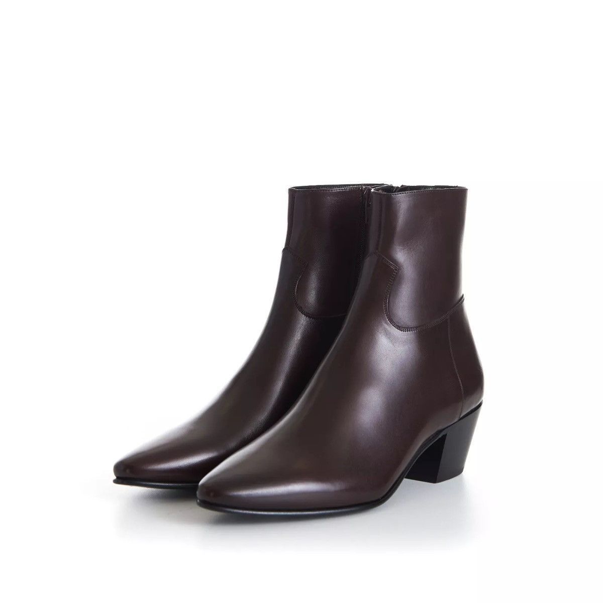 Celine Jacno Zipped Ankle Boots Size US 11 / EU 44 - 4 Thumbnail