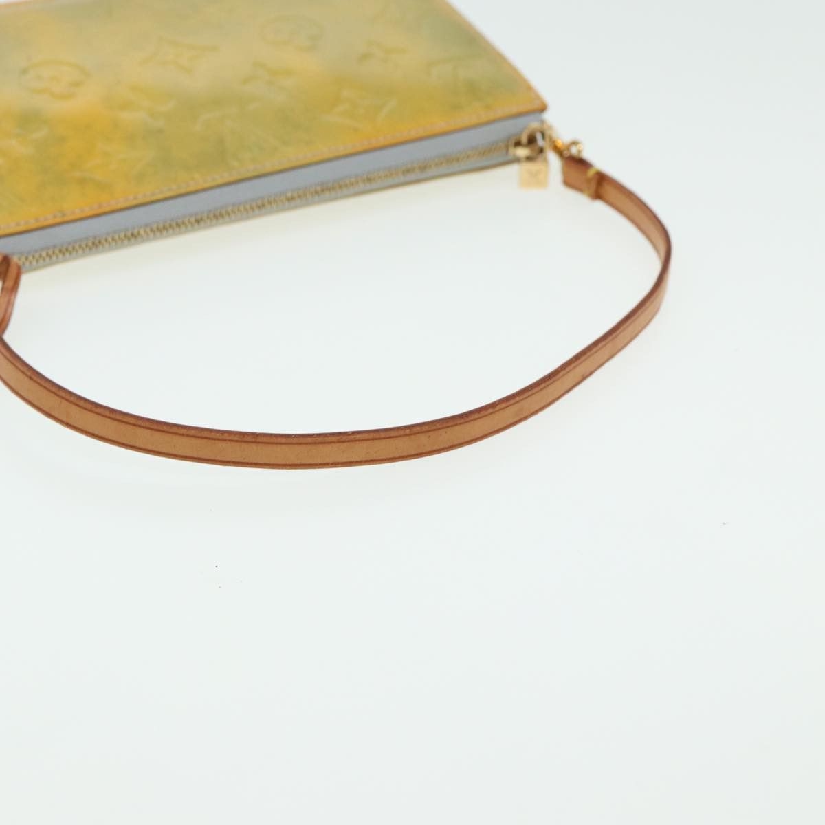 Louis Vuitton Lexington Yellow Patent Leather Clutch Bag (Pre-Owned) Size ONE SIZE - 4 Thumbnail