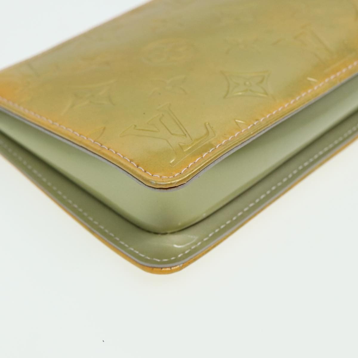 Louis Vuitton Lexington Yellow Patent Leather Clutch Bag (Pre-Owned) Size ONE SIZE - 15 Thumbnail