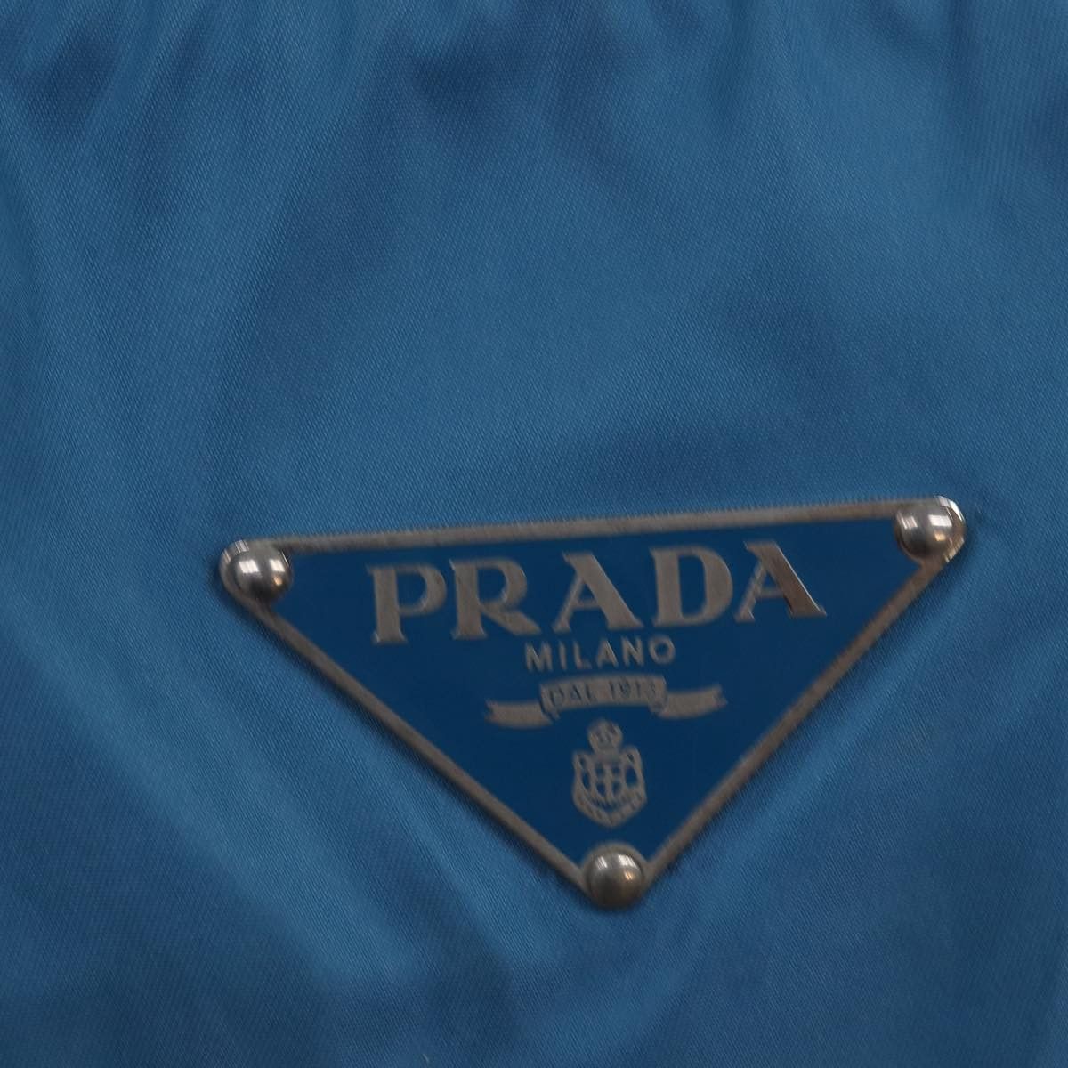 Prada Tessuto Blue Canvas Travel Bag (Pre-Owned) Size ONE SIZE - 8 Thumbnail