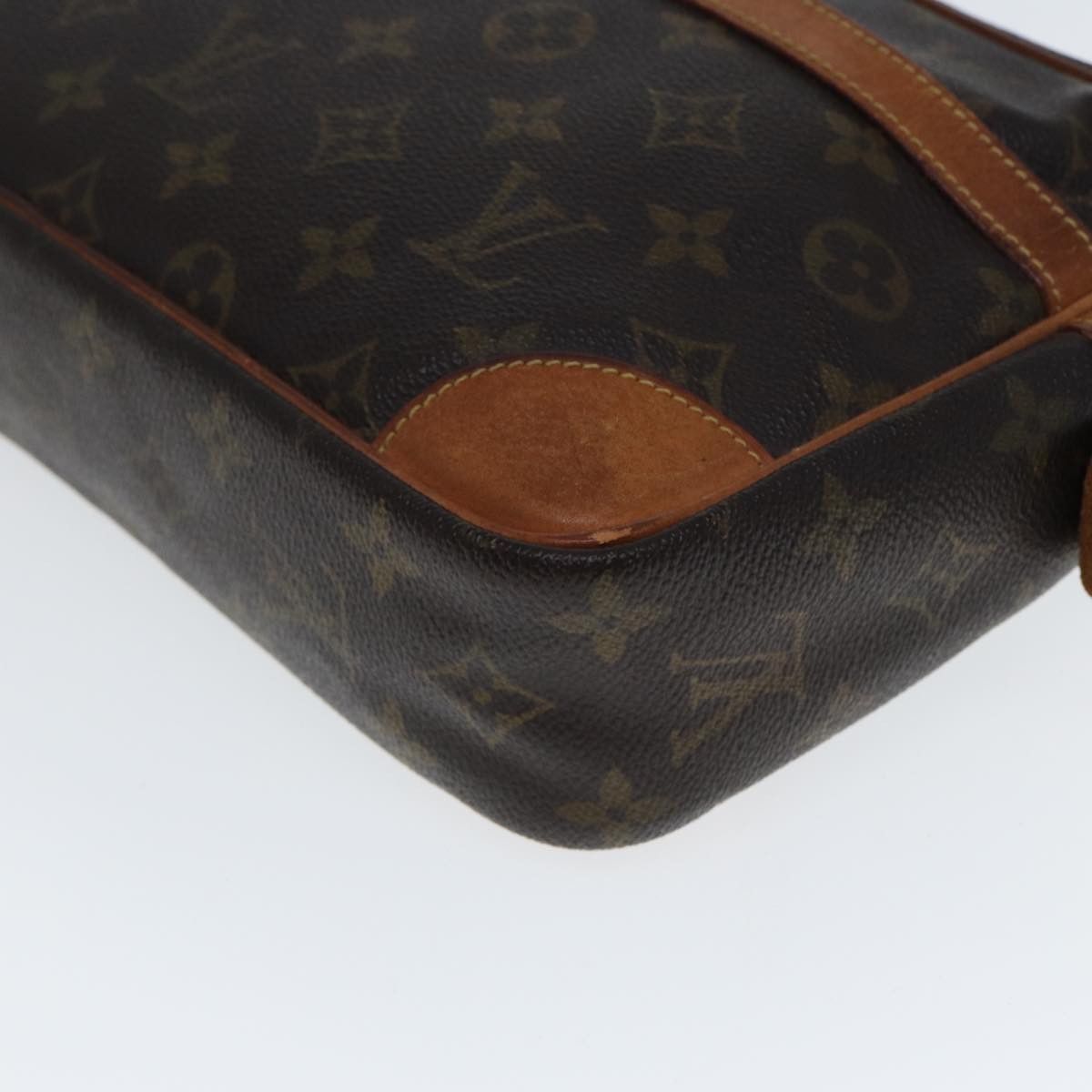 Louis Vuitton Compiegne 28 Brown Canvas Clutch Bag (Pre-Owned) Size ONE SIZE - 17 Thumbnail