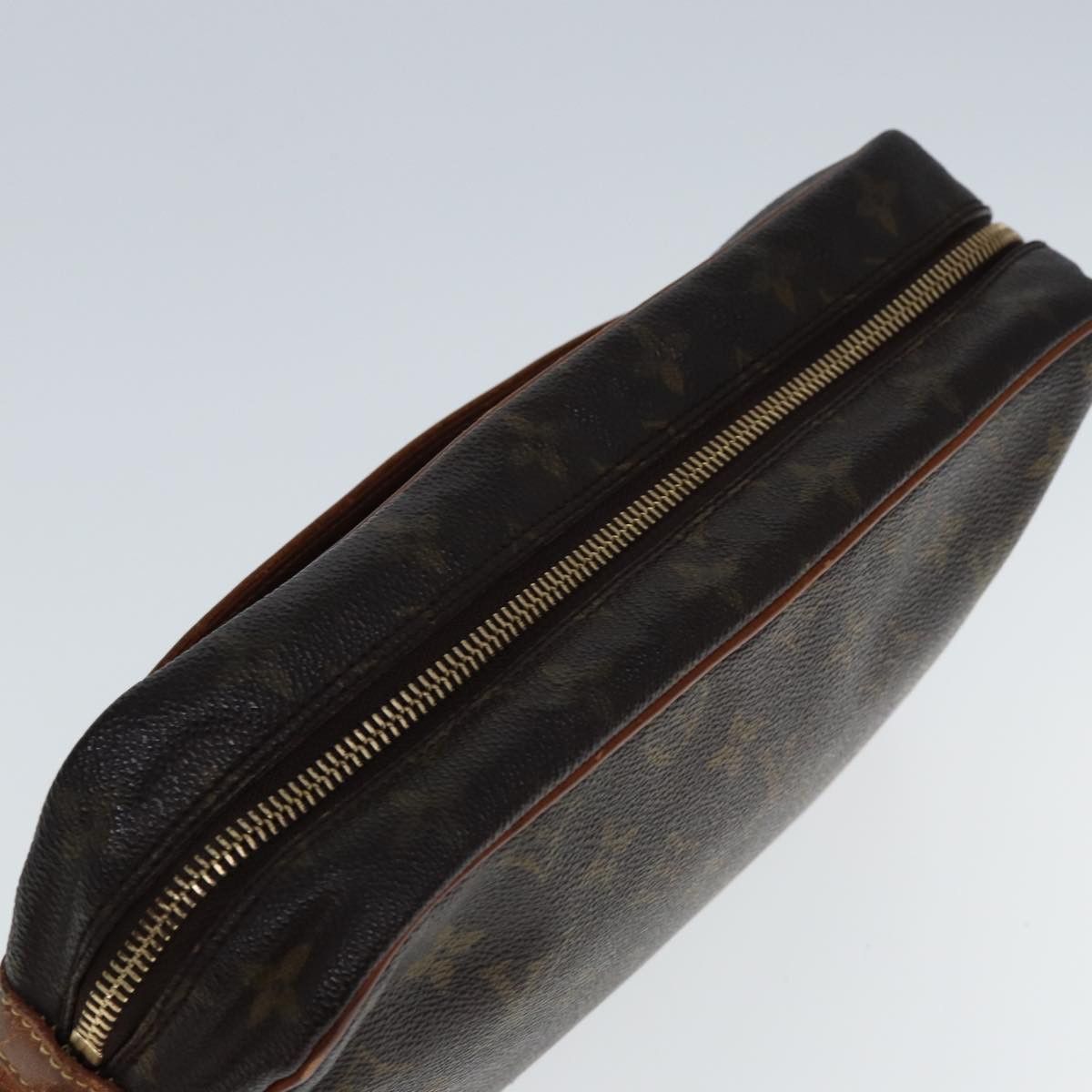 Louis Vuitton Compiegne 28 Brown Canvas Clutch Bag (Pre-Owned) Size ONE SIZE - 4 Thumbnail
