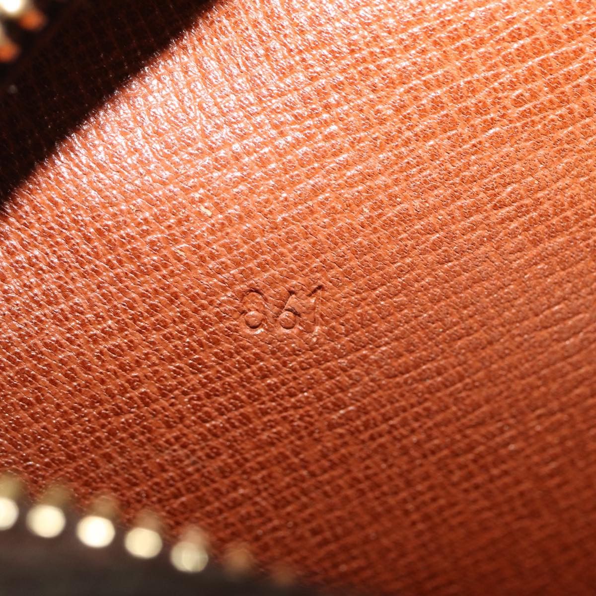 Louis Vuitton Compiegne 28 Brown Canvas Clutch Bag (Pre-Owned) Size ONE SIZE - 6 Thumbnail