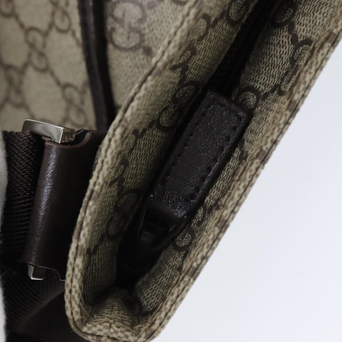 Gucci Gg Canvas Beige Canvas Shoulder Bag (Pre-Owned) Size ONE SIZE - 19 Thumbnail