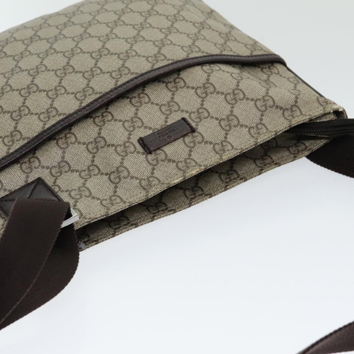 Gucci Gg Canvas Beige Canvas Shoulder Bag (Pre-Owned) Size ONE SIZE - 4 Thumbnail