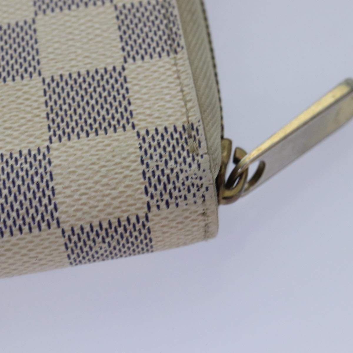 Louis Vuitton Zippy Organizer White Canvas Wallet (Pre-Owned) Size ONE SIZE - 8 Thumbnail