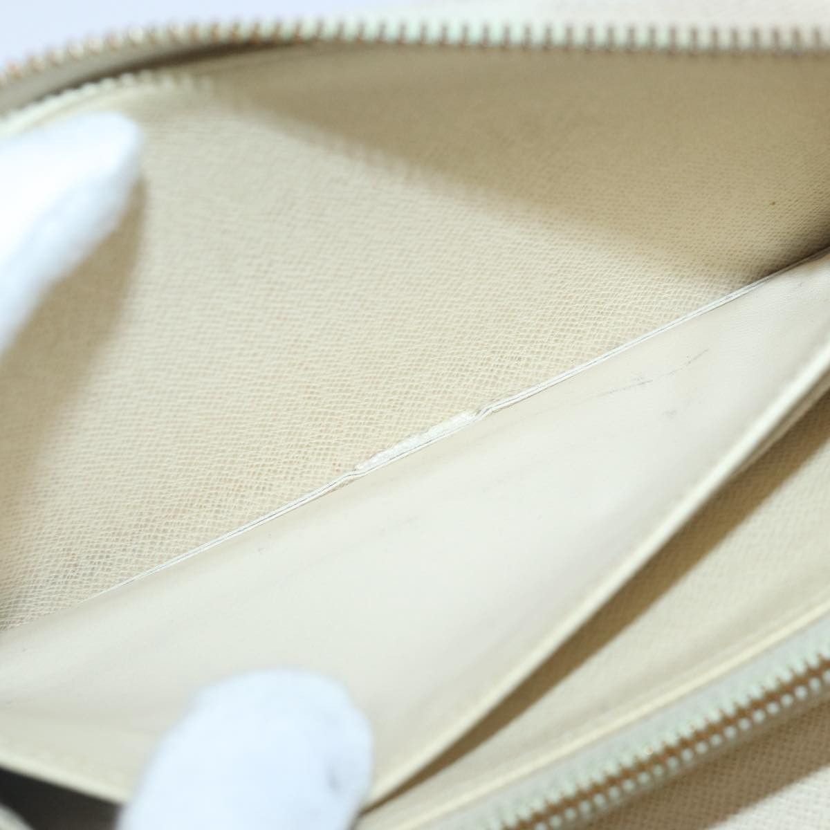 Louis Vuitton Zippy Organizer White Canvas Wallet (Pre-Owned) Size ONE SIZE - 19 Thumbnail