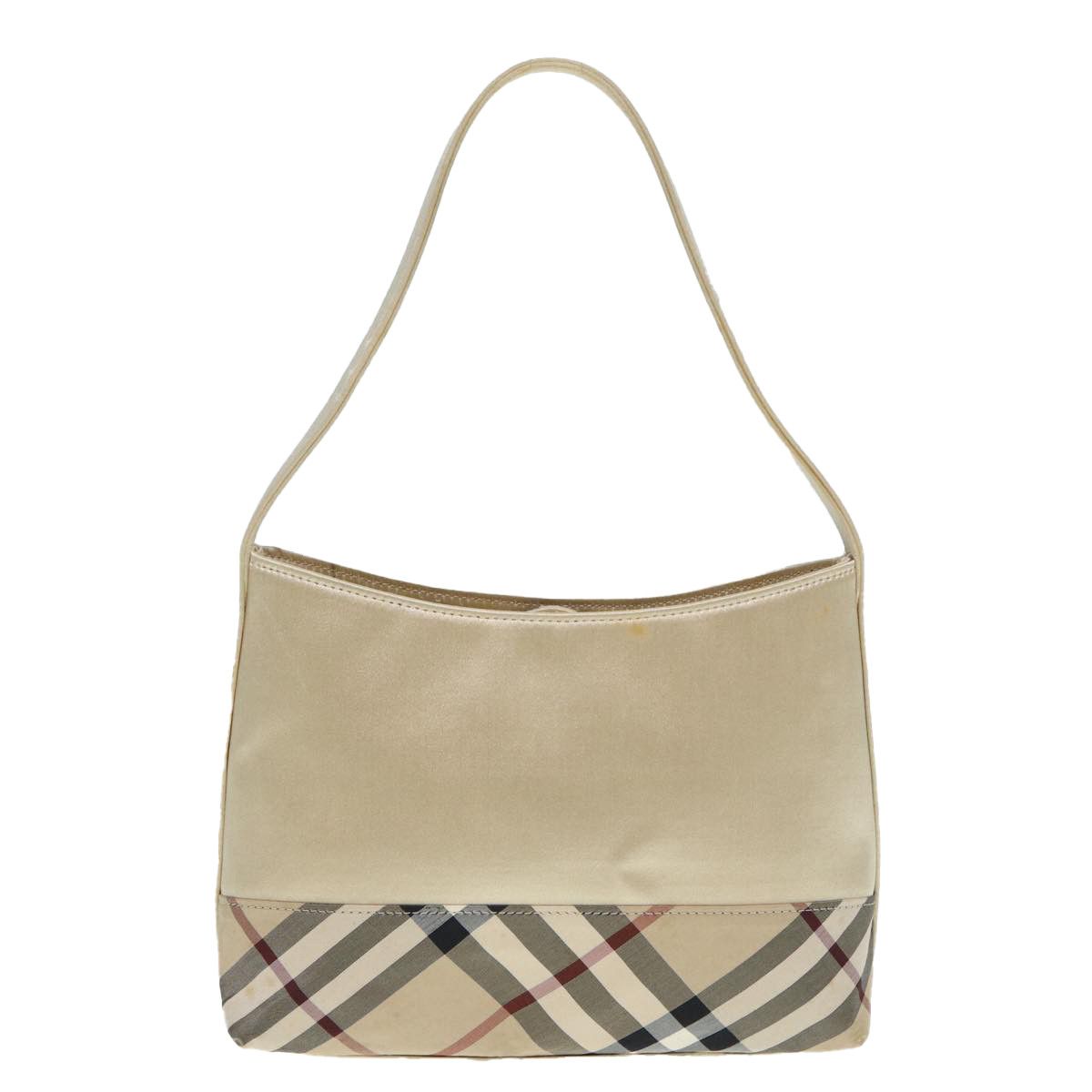 Burberry Nova Check Beige Synthetic Handbag (Pre-Owned) Size ONE SIZE - 2 Thumbnail