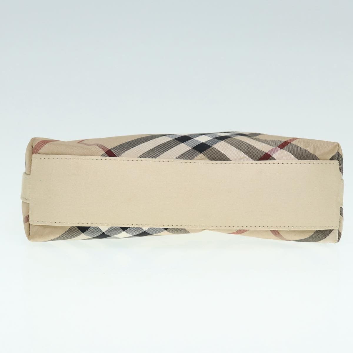 Burberry Nova Check Beige Synthetic Handbag (Pre-Owned) Size ONE SIZE - 9 Thumbnail