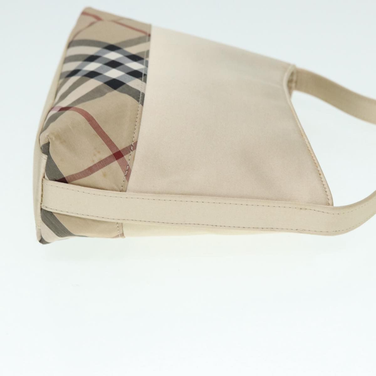 Burberry Nova Check Beige Synthetic Handbag (Pre-Owned) Size ONE SIZE - 17 Thumbnail