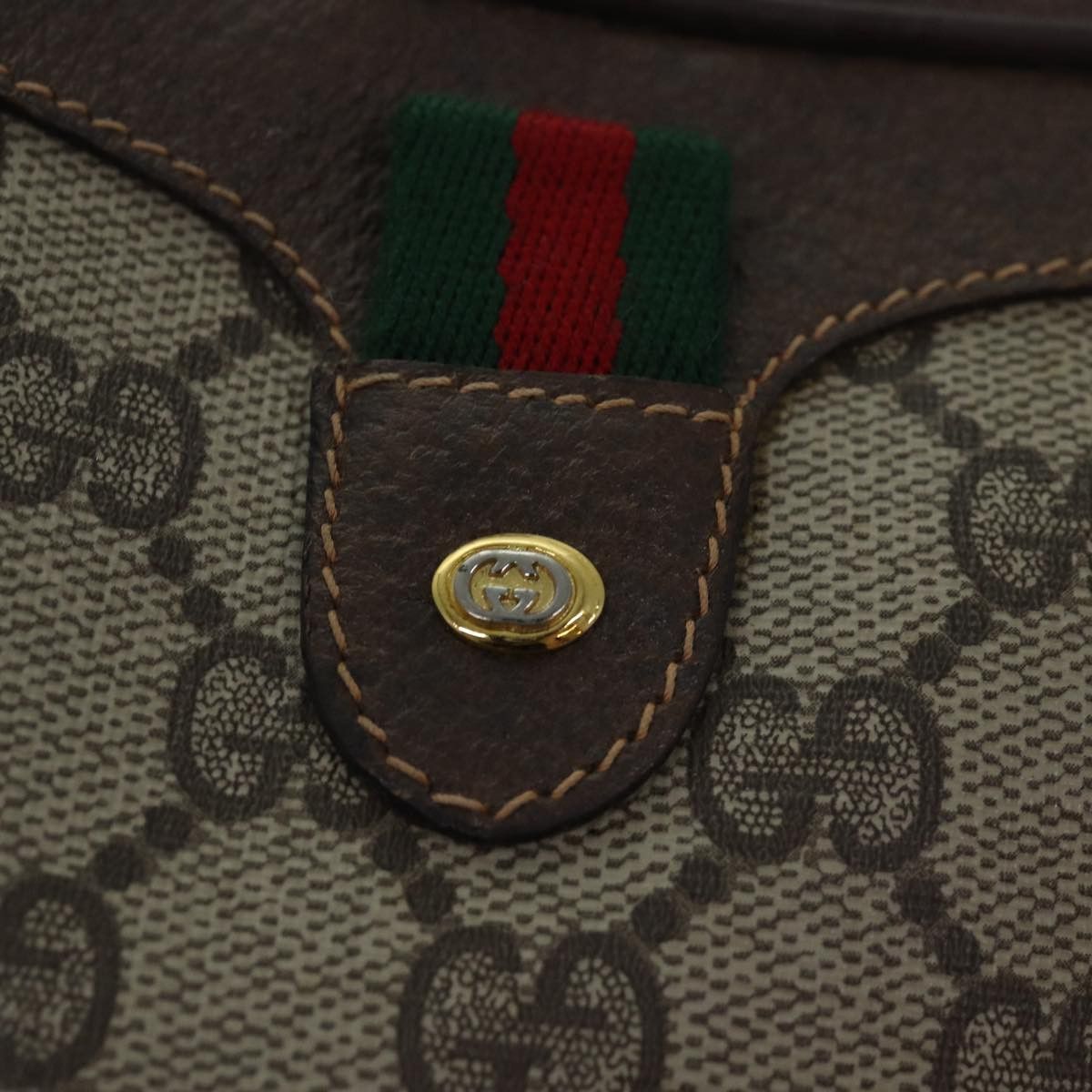 Gucci Gg Supreme Brown Canvas Shoulder Bag (Pre-Owned) Size ONE SIZE - 18 Thumbnail