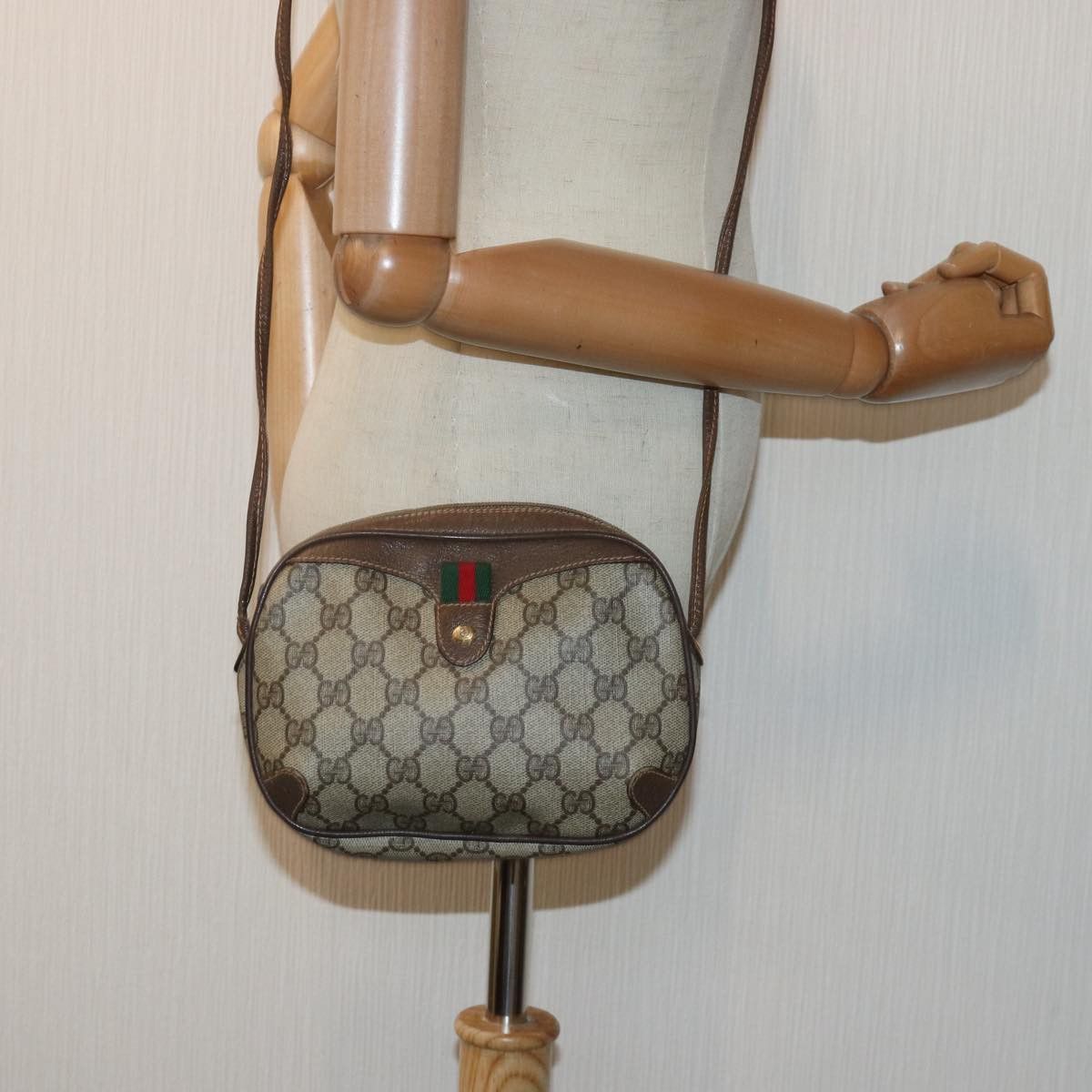 Gucci Gg Supreme Brown Canvas Shoulder Bag (Pre-Owned) Size ONE SIZE - 14 Thumbnail