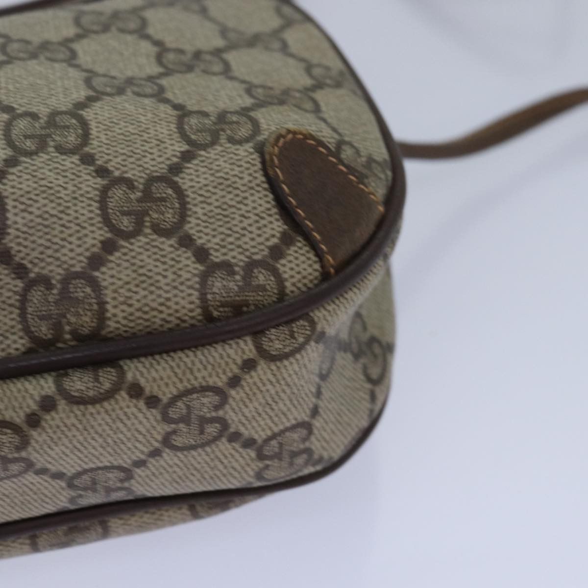 Gucci Gg Supreme Brown Canvas Shoulder Bag (Pre-Owned) Size ONE SIZE - 8 Thumbnail