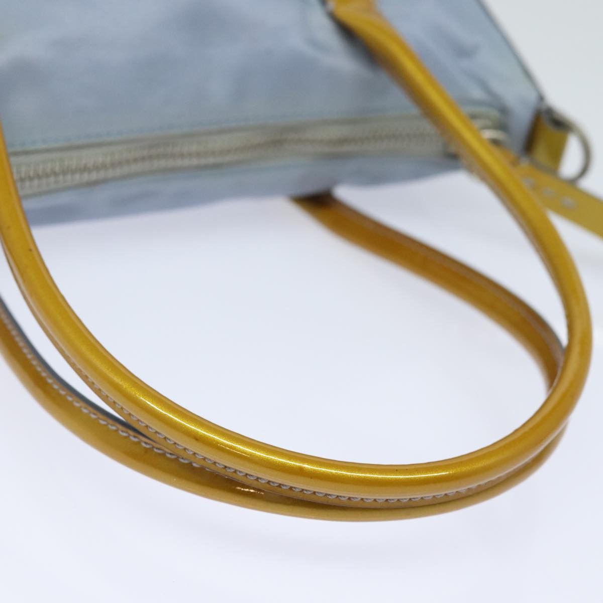 Prada Blue Synthetic Handbag (Pre-Owned) Size ONE SIZE - 13 Thumbnail