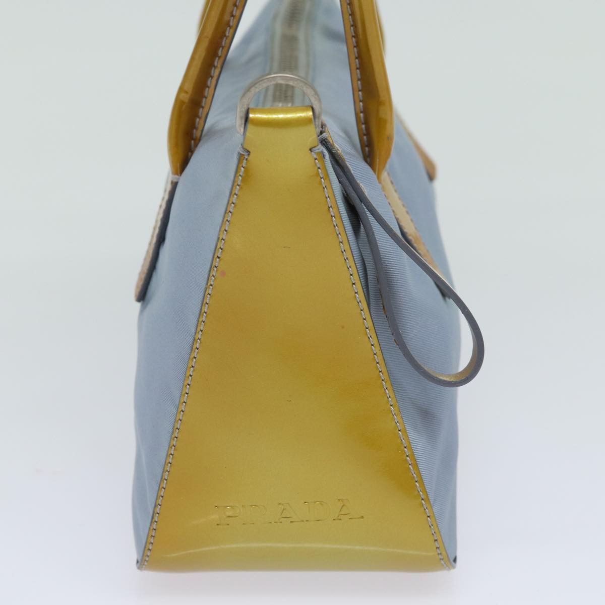 Prada Blue Synthetic Handbag (Pre-Owned) Size ONE SIZE - 11 Thumbnail