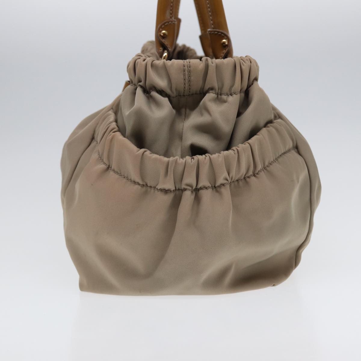 Salvatore Ferragamo Vara Beige Synthetic Handbag (Pre-Owned) Size ONE SIZE - 3 Thumbnail