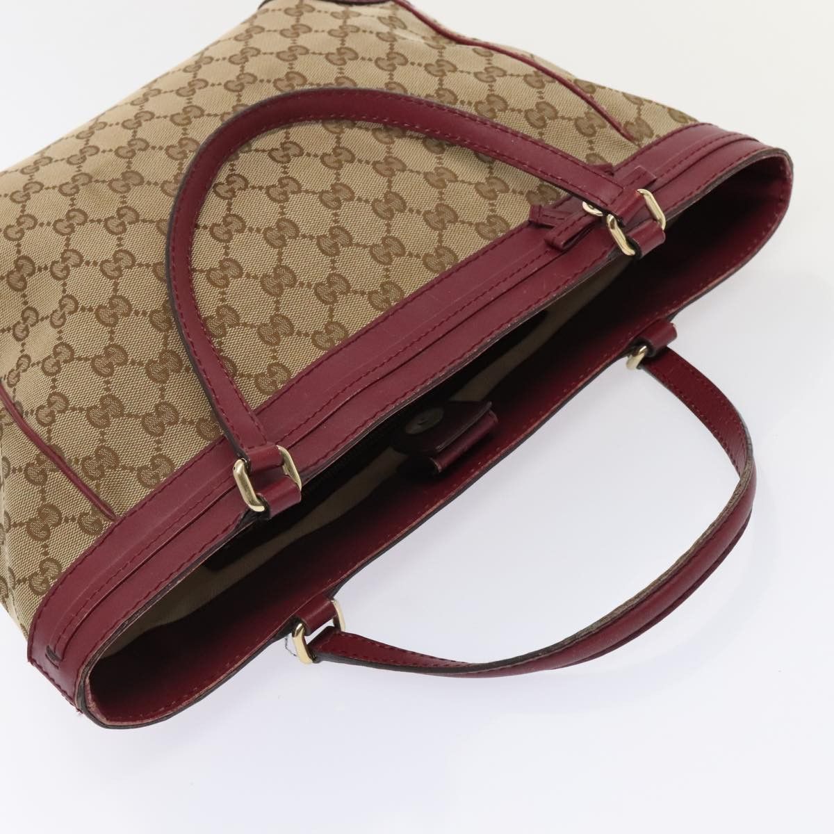 Gucci Gg Canvas Beige Canvas Shoulder Bag (Pre-Owned) Size ONE SIZE - 5 Thumbnail