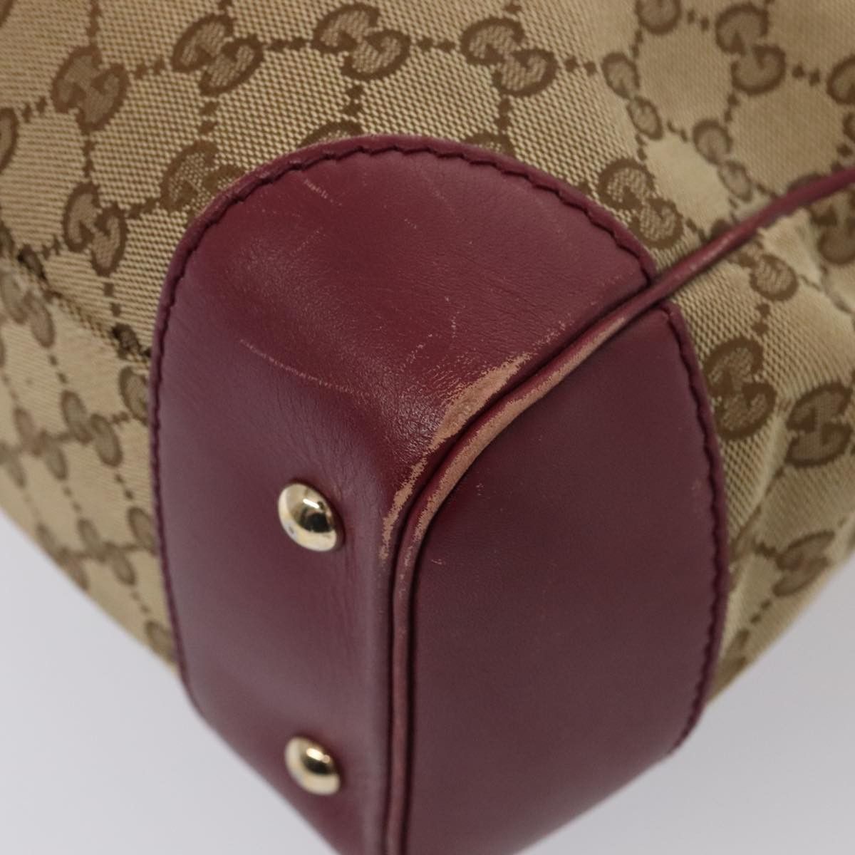 Gucci Gg Canvas Beige Canvas Shoulder Bag (Pre-Owned) Size ONE SIZE - 8 Thumbnail