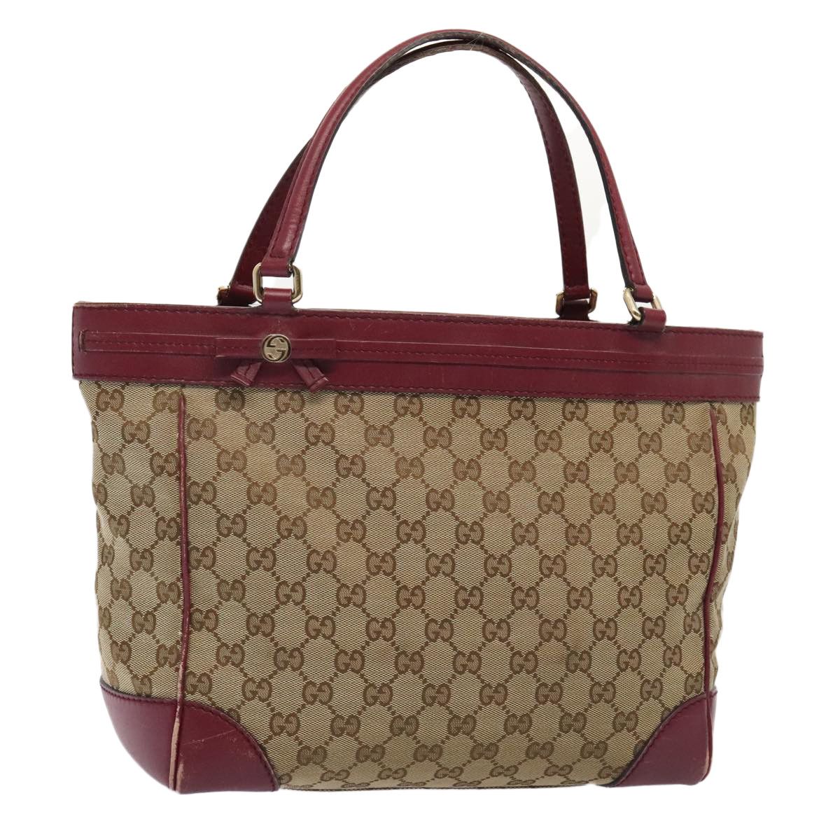 Gucci Gg Canvas Beige Canvas Shoulder Bag (Pre-Owned) Size ONE SIZE - 19 Thumbnail