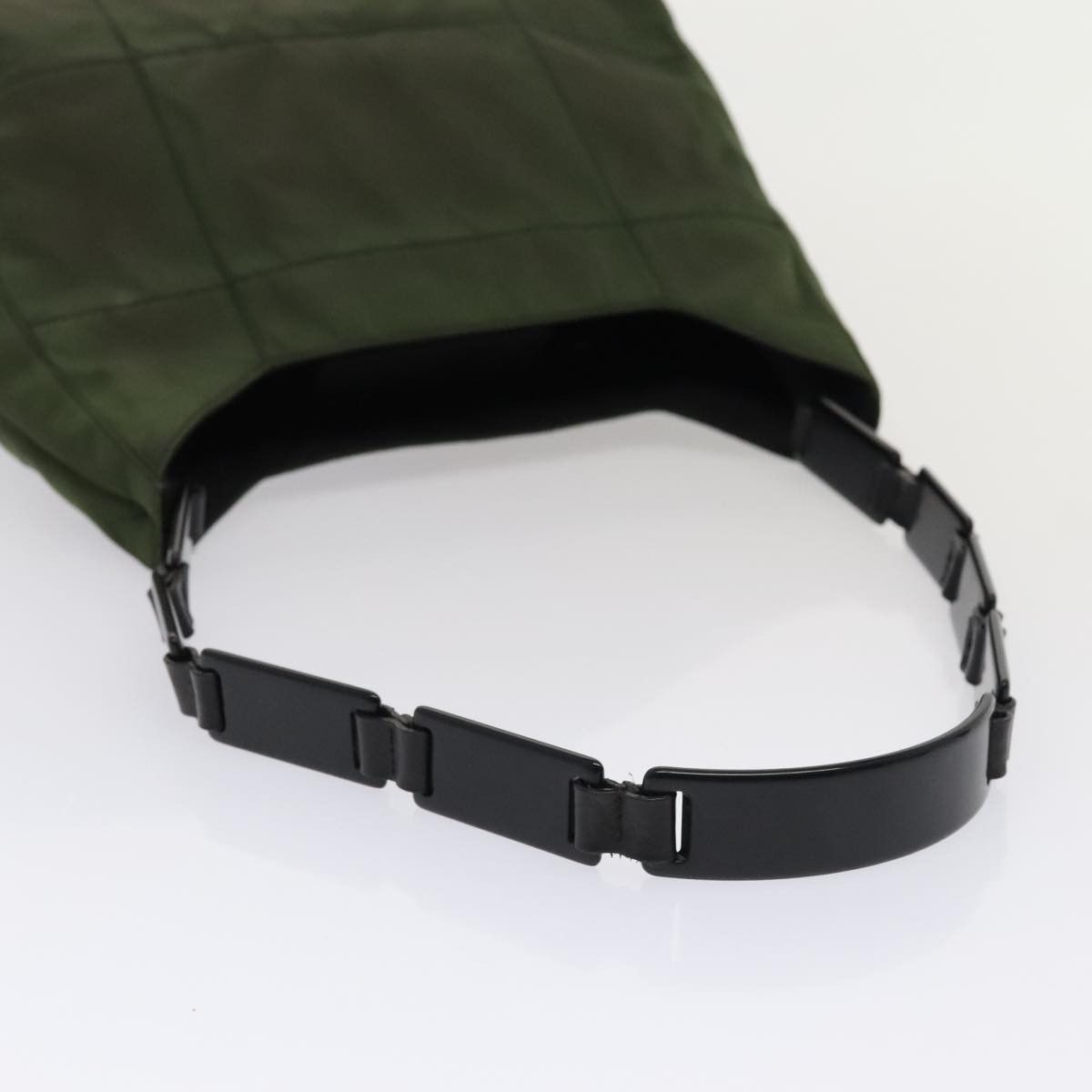 Prada Tessuto Green Synthetic Shoulder Bag (Pre-Owned) Size ONE SIZE - 5 Thumbnail
