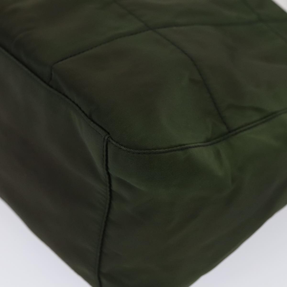 Prada Tessuto Green Synthetic Shoulder Bag (Pre-Owned) Size ONE SIZE - 9 Thumbnail