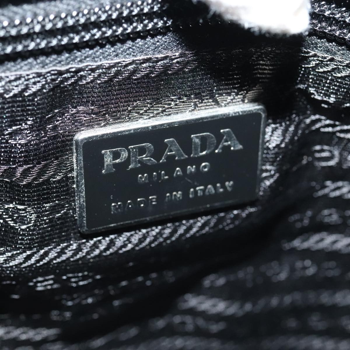 Prada Tessuto Green Synthetic Shoulder Bag (Pre-Owned) Size ONE SIZE - 12 Thumbnail