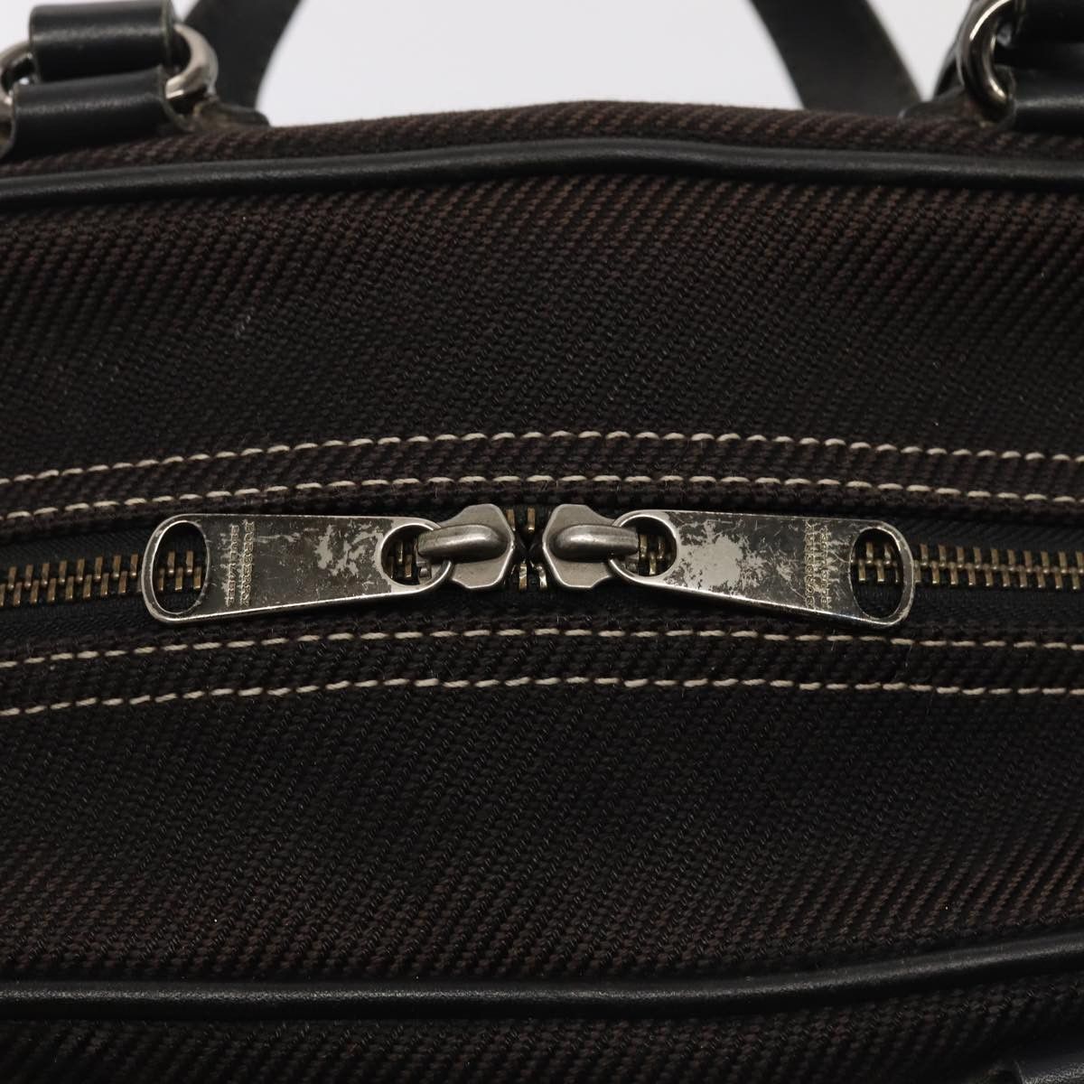 Burberry Black Canvas Handbag (Pre-Owned) Size ONE SIZE - 11 Thumbnail