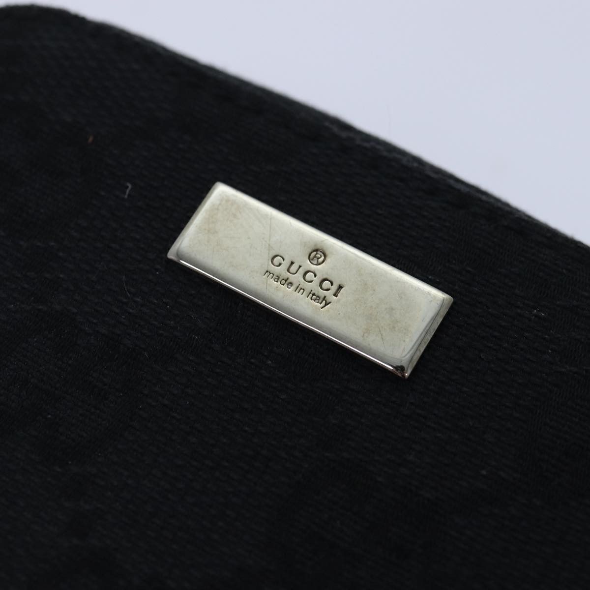 Gucci Gg Canvas Black Canvas Clutch Bag (Pre-Owned) Size ONE SIZE - 11 Thumbnail