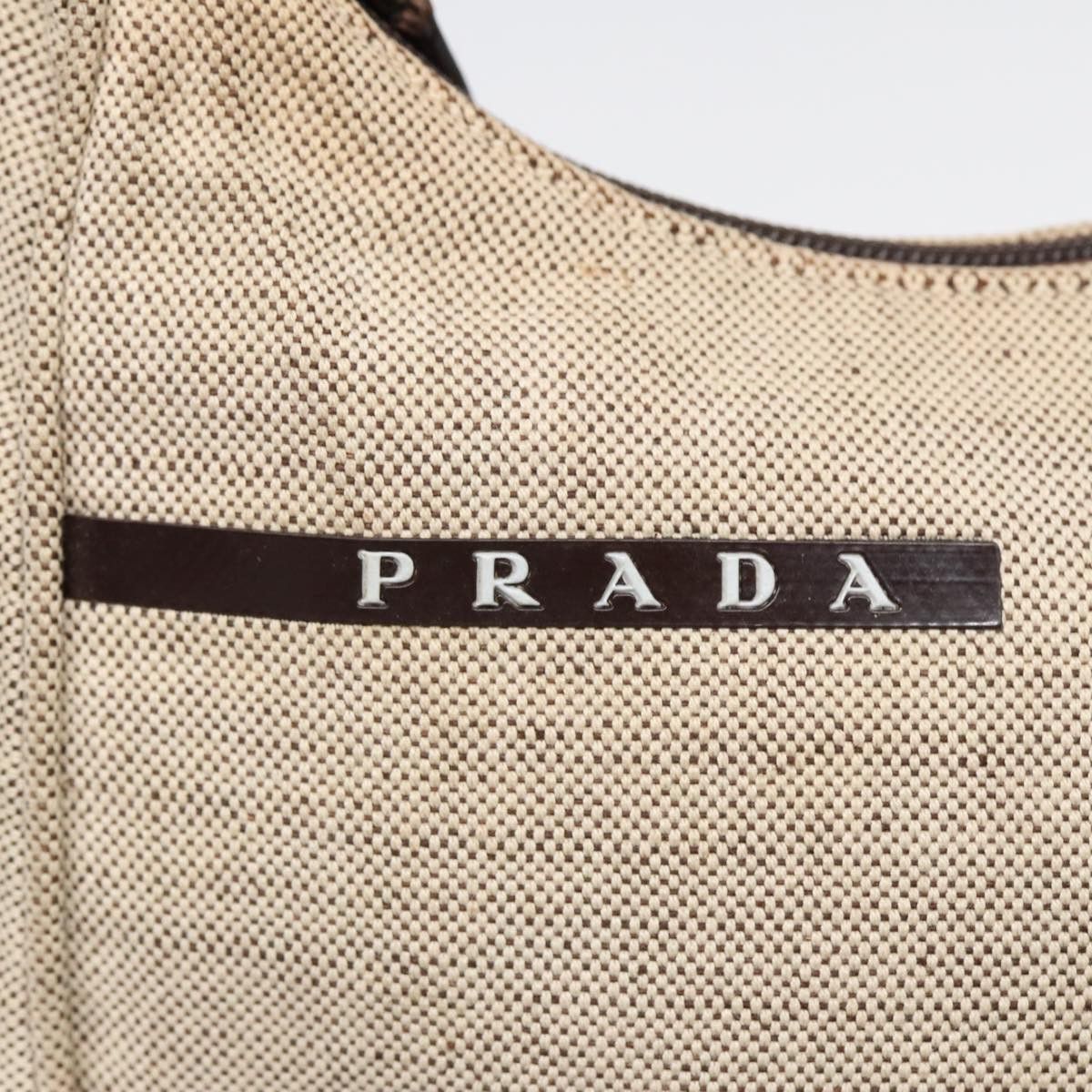 Prada Beige Canvas Handbag (Pre-Owned) Size ONE SIZE - 18 Thumbnail