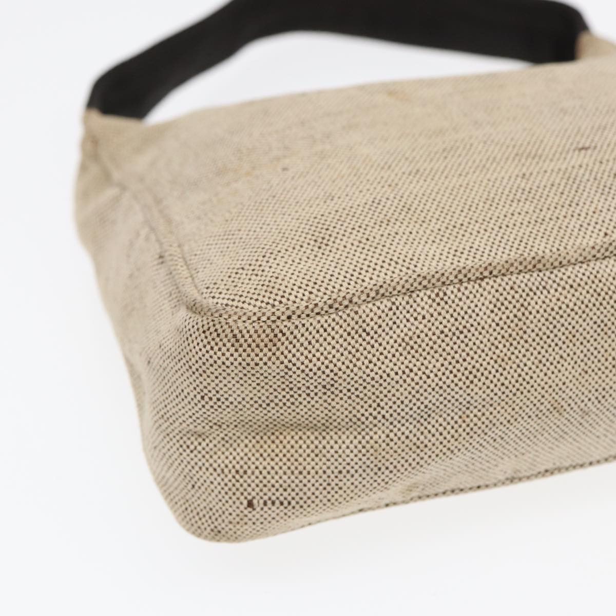 Prada Beige Canvas Handbag (Pre-Owned) Size ONE SIZE - 9 Thumbnail